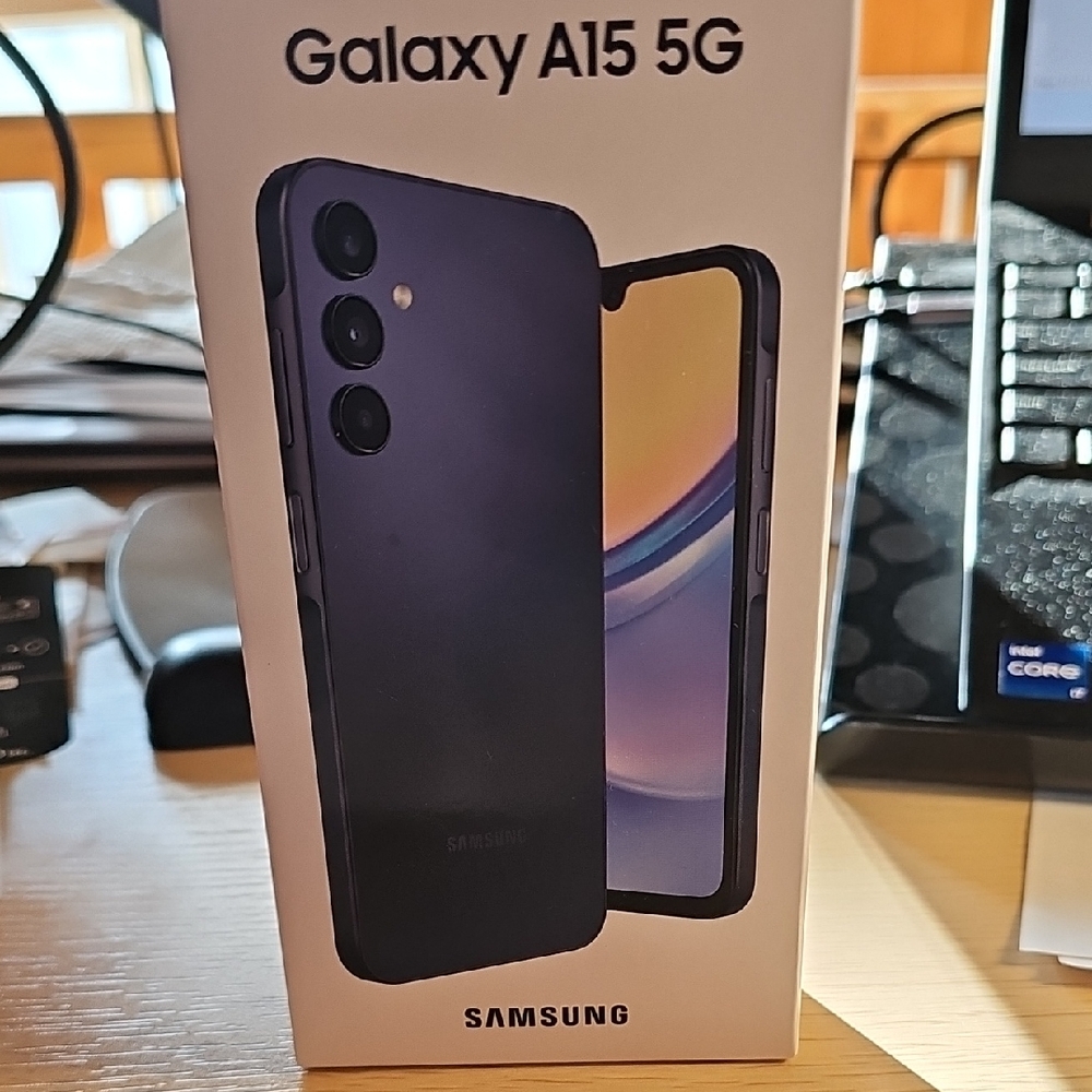 Samsung Galaxy A15 5G, Unlocked, New, Sealed Box